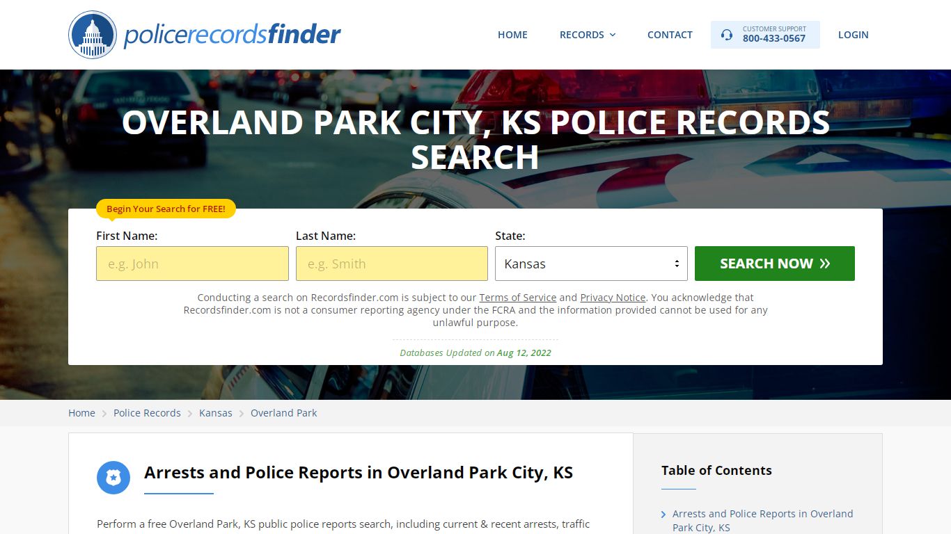 Overland Park, Johnson County, KS Police Reports & Police ...